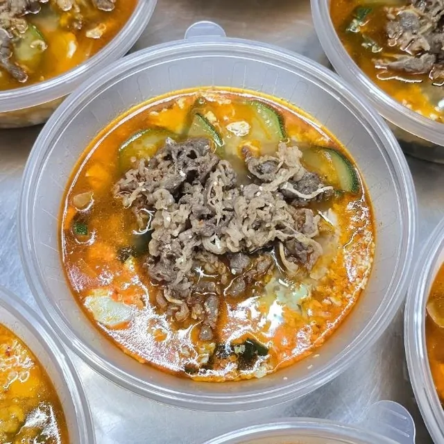 차돌순두부찌개
