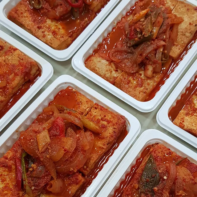 매콤두부조림