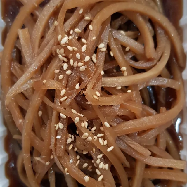 우엉채조림