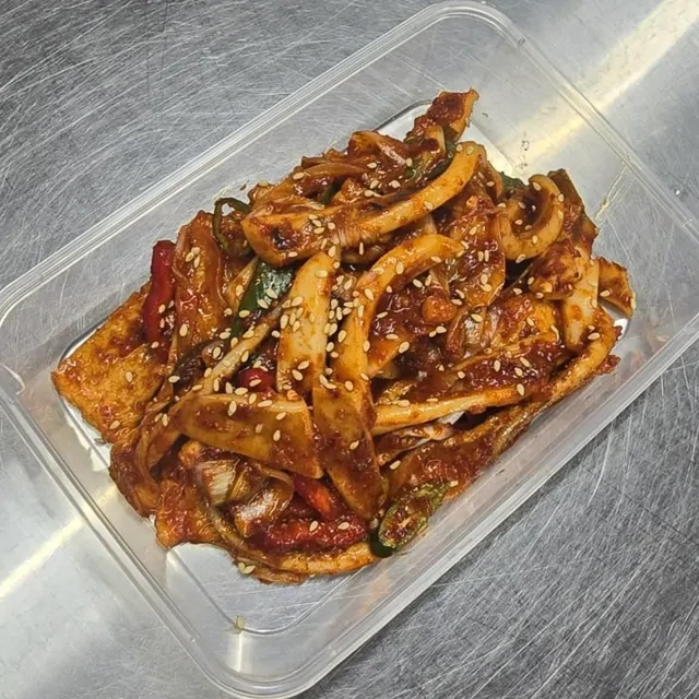 충무식오징어무침